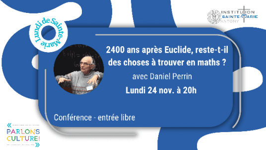 2400 après Euclide, reste-t-il des choses à trouver en maths ? 